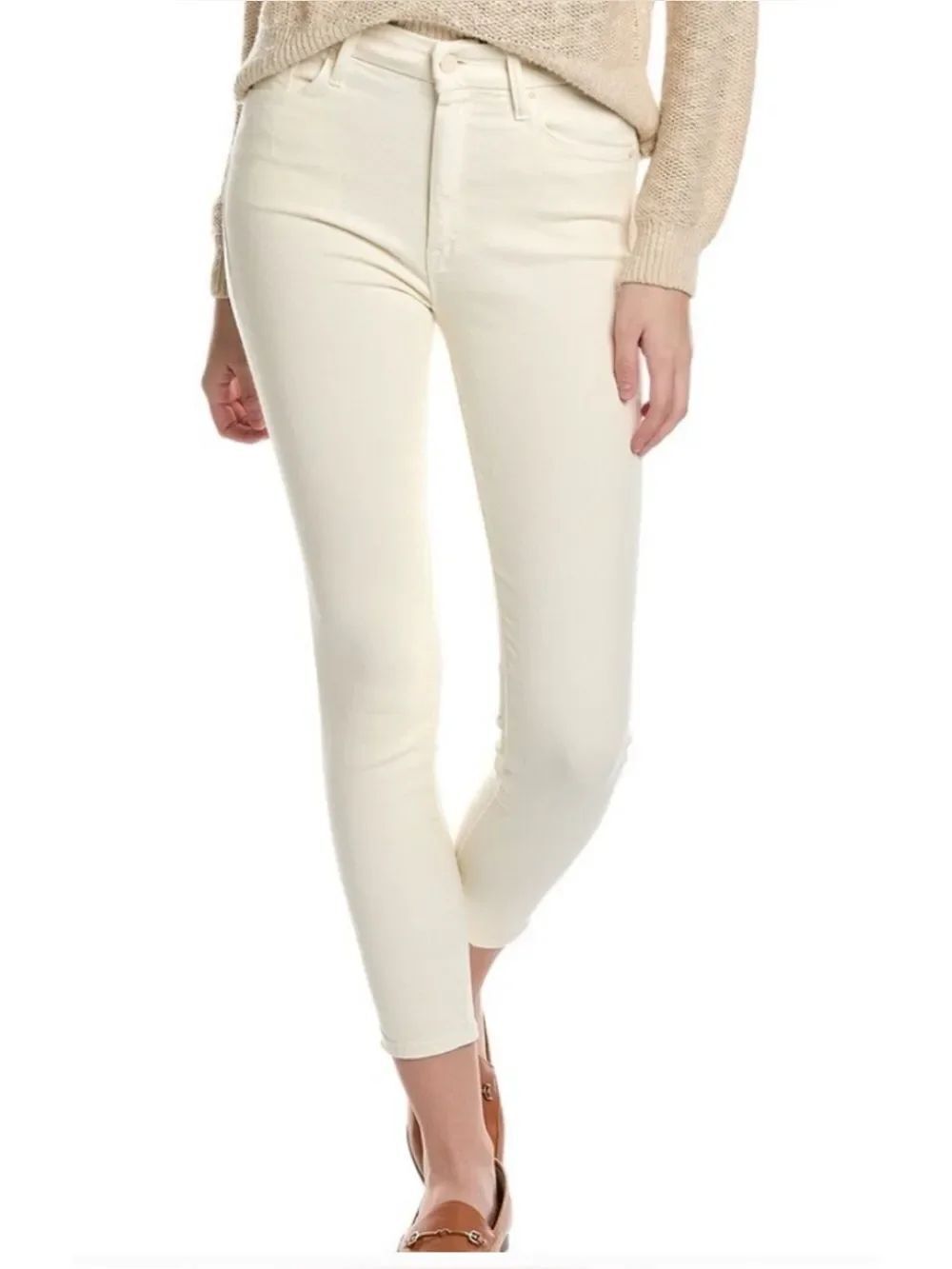 MOTHER High Waisted Looker in Whipping The Cream Size 27